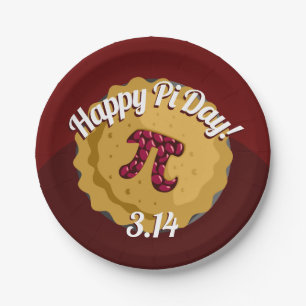 Glücklicher Pi-Tag Funny Pie Party Teller