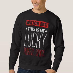 Glücklicher Poker Sweatshirt