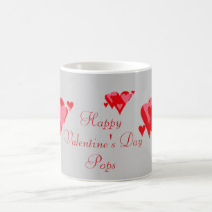Glücklicher Pop des Valentines Tages Tasse