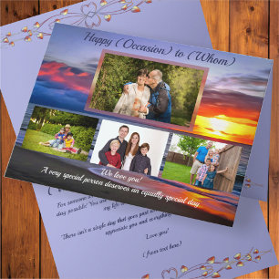 Glücklicher Puerto Sonnenuntergang 1739 Karte