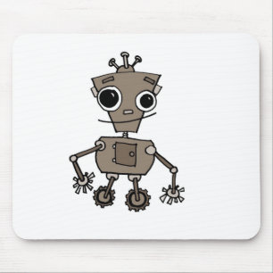 Glücklicher Roboter Mousepad