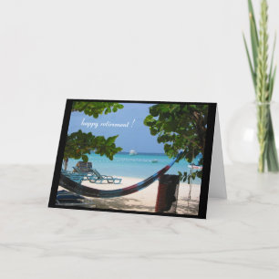 glücklicher Ruhestand Karte