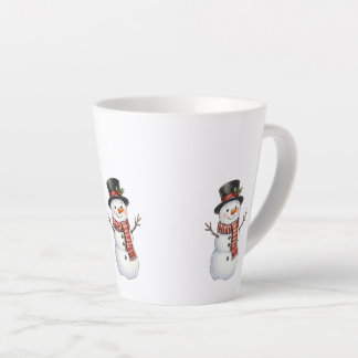 Glücklicher Schneemann Milchtasse