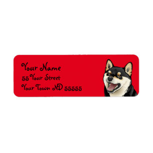 Glücklicher Shiba Inu Hundejapanische