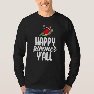 Glücklicher Sommer Euch alle Wassermelone Frauen l T-Shirt