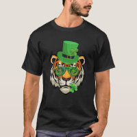 Glücklicher St Pat-Rex Dinosaurier St. Patrick's D