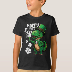 Glücklicher St Pat T-Rex Tag St Patricks Tag Dinos T-Shirt