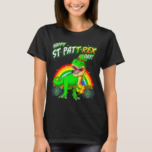 Glücklicher St Pat Trex Tag St Patricks Tag Süßer T-Shirt