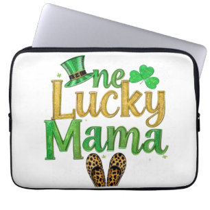 Glücklicher St. Patrick Mama Laptopschutzhülle