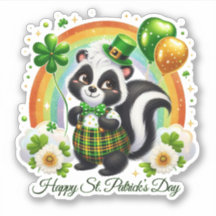 Glücklicher St. Patrick’s Day Aufkleber