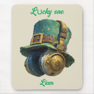 Glücklicher St. Patrick’s Day Musik Personalisiert Mousepad