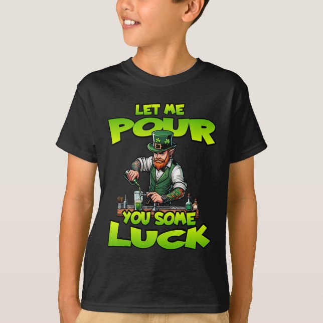 Glücklicher St. Patrick's Day, lass mich dir etwas T-Shirt (Vorderseite)