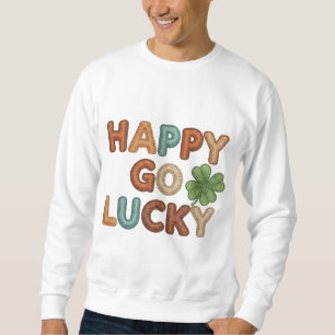 Glücklicher St. Patrick's Day Shamrock Sweatshirt