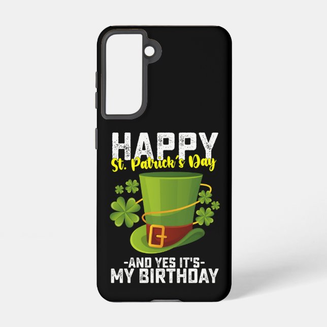Glücklicher St. Patrick's Day und ja, es ist mein  Samsung Galaxy Hülle (Rückseite)