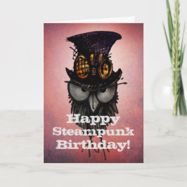 Glücklicher Steampunk Geburtstag! - Lustige Karte