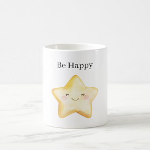 Glücklicher Stern Kaffeetasse