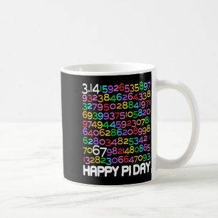 Glücklicher Tag 3.14 Mathe-Liebhaber 67 Mathe-Lehr Kaffeetasse