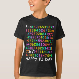 Glücklicher Tag 3.14 Mathe-Liebhaber 67 Mathe-Lehr T-Shirt