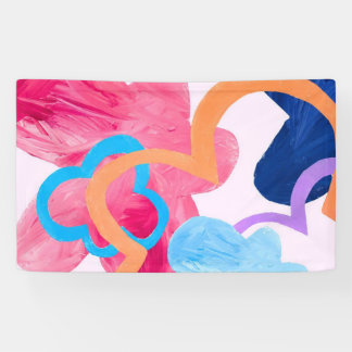 Glücklicher Tag Dekor Banner