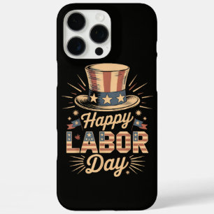Glücklicher Tag der Arbeit Patriotische Feier iPhone 16 Pro Max Hülle