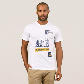 Glücklicher Tag des Vaters Der beste Vater Geschen T-Shirt