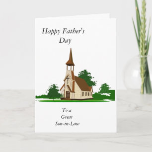 Glücklicher Tag des Vaters "Schwiegersohn" Karte