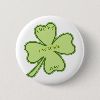 Glücklicher TagesLacrosse Button