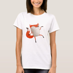 Glücklicher tanzender Fox T-Shirt
