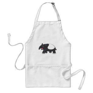 Glücklicher Tapir Schürze