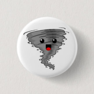 Glücklicher Tornado Button