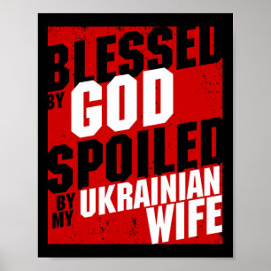 Glücklicher ukrainischer Ehemann der ukrainischen  Poster