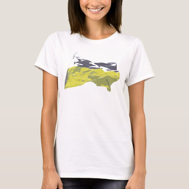 Glücklicher Unabhängigkeitstag Ukraine!   T-Shirt (Vorderseite)