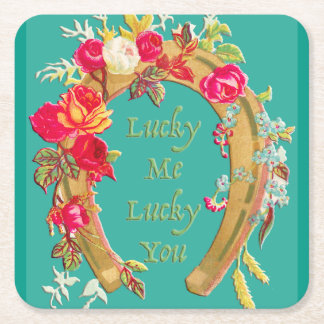 Glücklicher Untersetzer