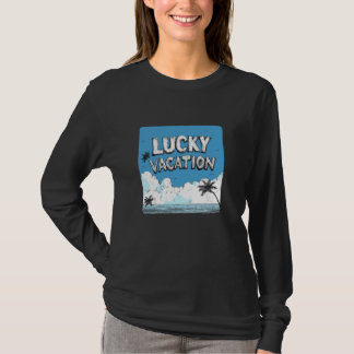 Glücklicher Urlaub für Lächeln und Freude T-Shirt