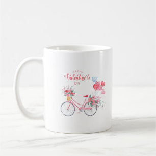 Glücklicher Valentinstag 2024 Sweethearts Images Kaffeetasse