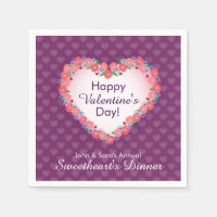 Glücklicher Valentinstag, das Abendessen des