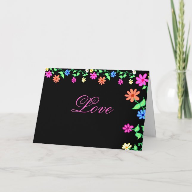 Glücklicher Valentinstag! Feiertagskarte (Vorderseite)