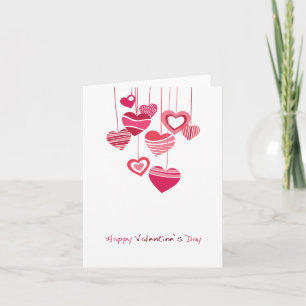Glücklicher Valentinstag Feiertagskarte