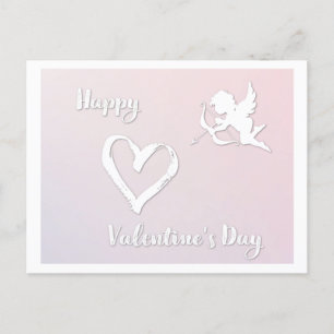 Glücklicher Valentinstag Feiertagspostkarte
