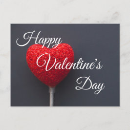 Glücklicher Valentinstag Feiertagspostkarte