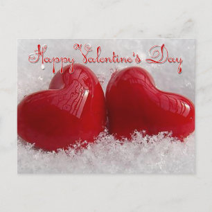 Glücklicher Valentinstag Feiertagspostkarte