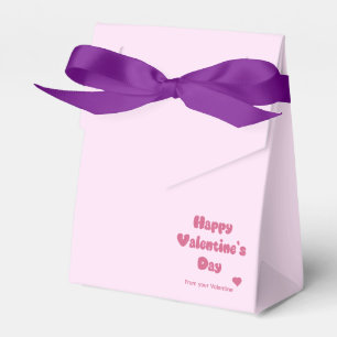 Glücklicher Valentinstag Glitter Geschenkschachtel