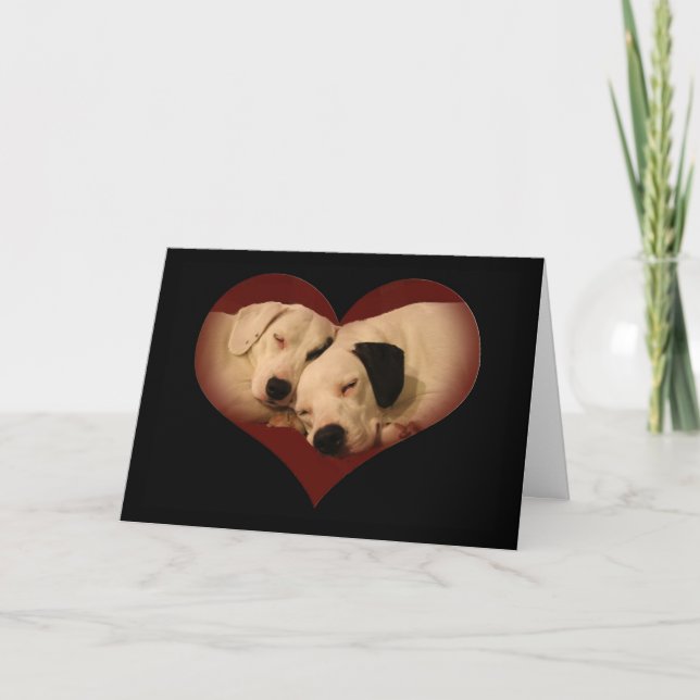 Glücklicher Valentinstag, Honig! Feiertagskarte (Vorderseite)