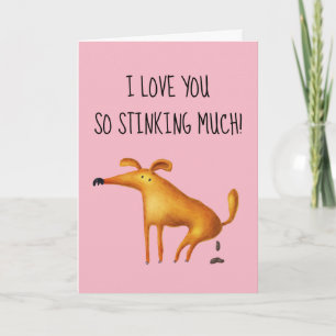 Glücklicher Valentinstag Ich Liebe Sie so viel Sti Karte