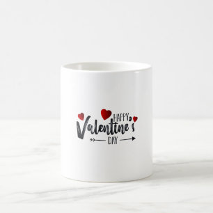 Glücklicher Valentinstag Kaffeetasse
