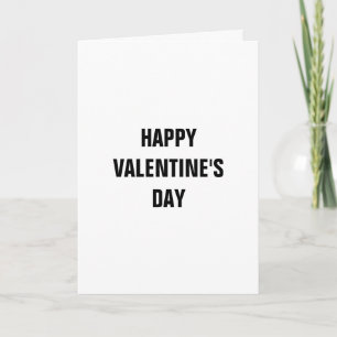 Glücklicher Valentinstag Lassen Sie uns das heraus Feiertagskarte