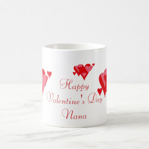 Glücklicher Valentinstag Nana Kaffeetasse