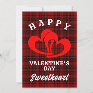 GLÜCKLICHER VALENTINSTAG SCHATZ EINLADUNG