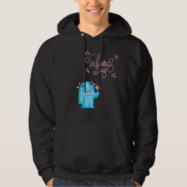 GLÜCKLICHER VALENTINTAG, VALENTINE MONSTER HOODIE