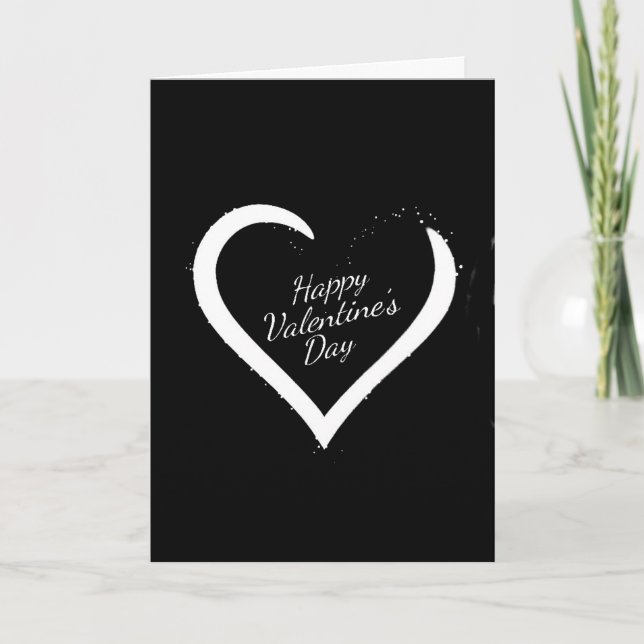 **GLÜCKLICHER VALENTINTAG ZU MEINEM LEHRER" KARTE (Vorderseite)